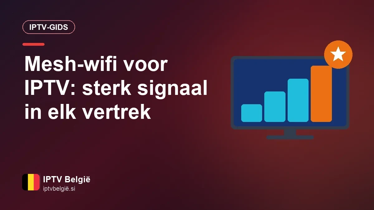 Mesh-wifi voor IPTV: overal in huis stabiel beeld zonder haperingen Mesh-wifisysteem met satellieten verdeeld over de verdiepingen van een huis
