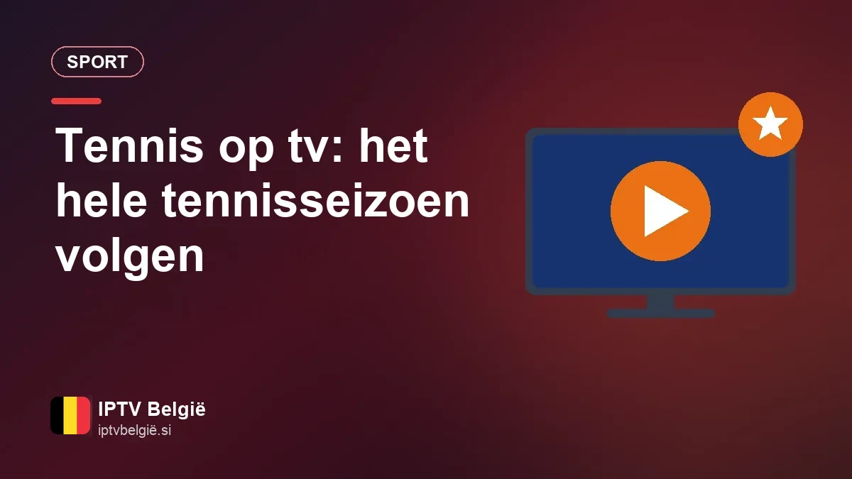 Een lange tennisavond voor de tv vanuit de zetel